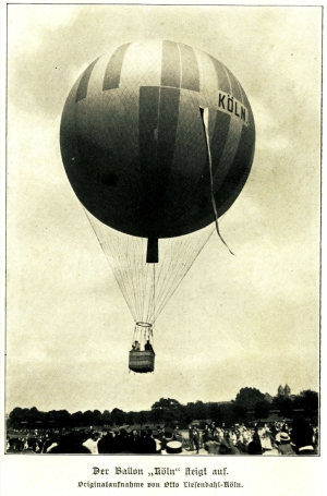 Der Ballon Kln startet