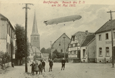 Zeppelin Z III ber Overath am 24. Mai 1912