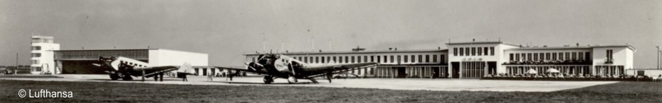 1936 - Flughafenterminal des Klner Flughafen Butzweilerhof