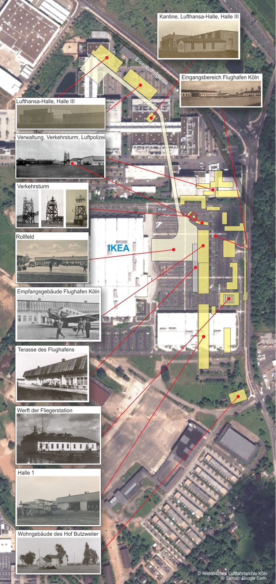 bebauung Gelnde Flughafen Kln Butzweilerhof IKEA