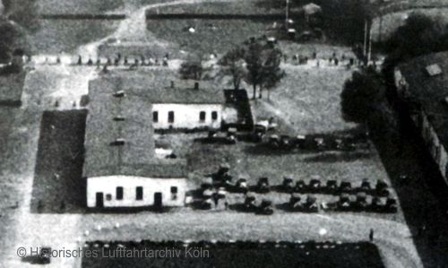 Flughafen Köln Butzweilerhof 1926 Kfz-Halle