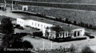 Flughafen Köln Butzweilerhof 1926 Kfz-Halle