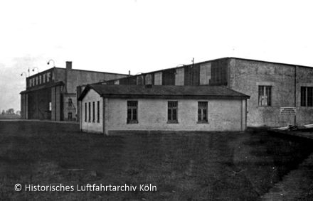 Kantine für die Flugzeugtechniker auf dem Flughafen Köln Butzweilerhof