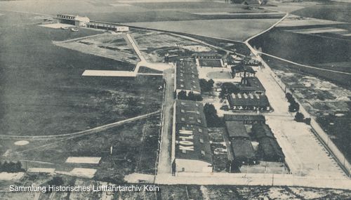 Der Kölner Flughafen Butzweielrhof 1925 oder 1926