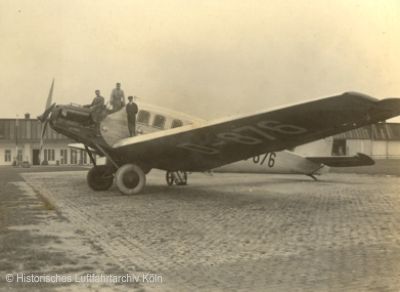 Junkers F 24 Flughafen Kln Butzweilerhof 1926