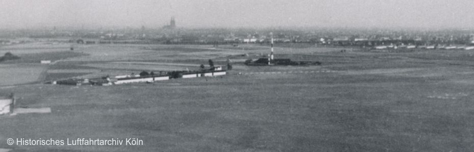 Luftbild Flughafen Kln Butzweilerhof 1926
