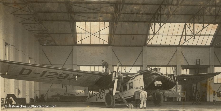 R-Halle Flughafen Köln Butzweilerhof 1926