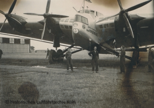 Nase der G 38 mit den beiden Flügelkabinen und dem Navigationsraum