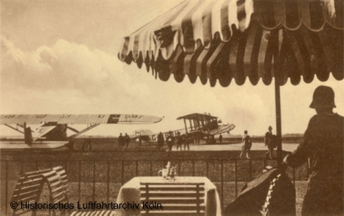 Aussichtsterasse Flughafen Köln