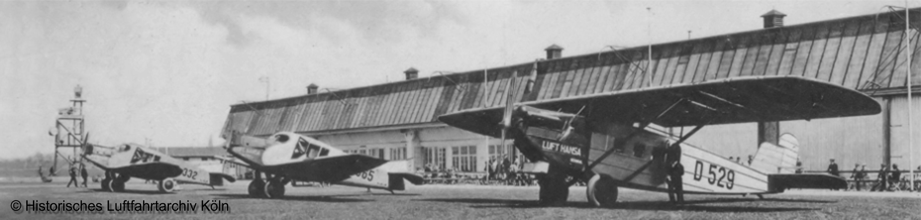 Flughafen Köln Butzweilerhof 1927