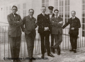 Die Leitung des Flughafen Köln Butzweilerhof Hantelmann