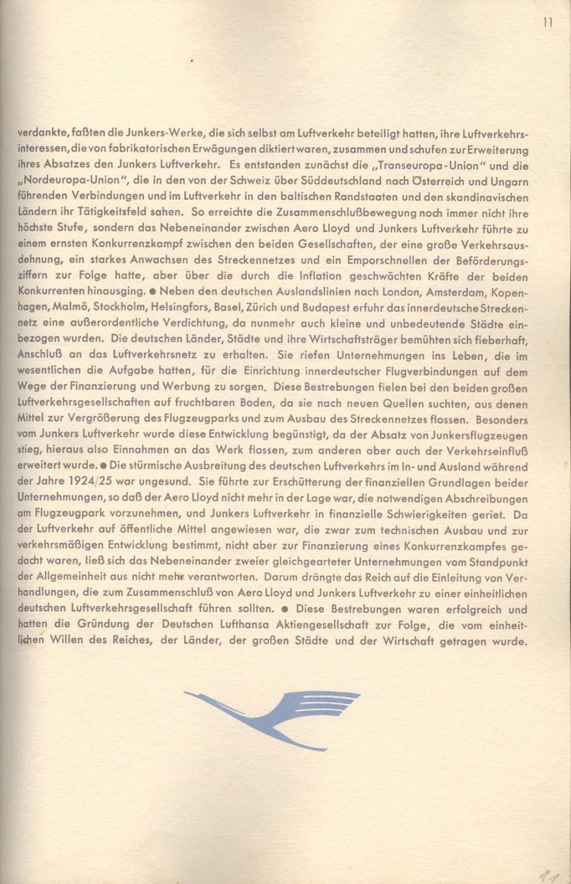 Jahrbuch der Lufthansa 1926 - 1936