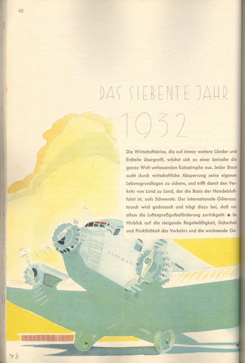 Jahrbuch der Lufthansa 1926 - 1936
