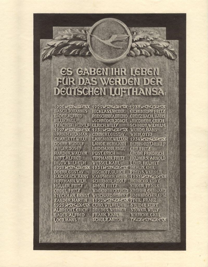 Jahrbuch der Lufthansa 1926 - 1936