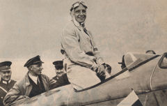 Klner Kunstflugmeisterin Liesel Bach