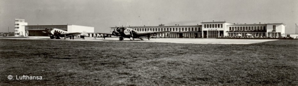 Der Erweiterungsbau von 1936 - Flughafen Kln Butzweilerhof