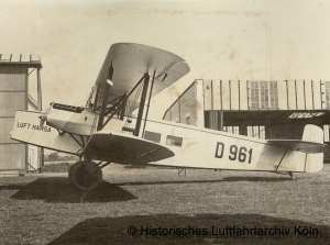 Flughafen Kln Butzweilerhof Albatros L73 Fliegender Schlafwagen