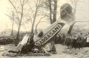 Absturz einer Maschine der Kunstflugstaffel Sarrasani