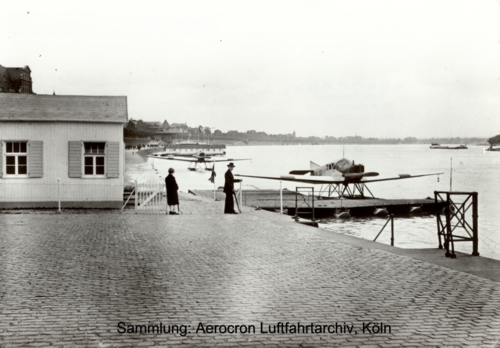 Der Wasserflugzeughafen an St. Kunibert