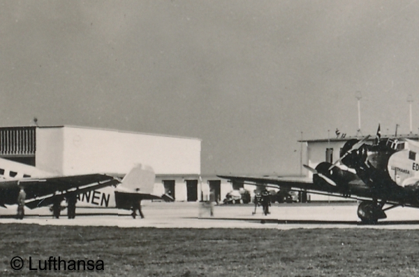 Der Betriebshof des Flughafen Köln Butzweilerhof