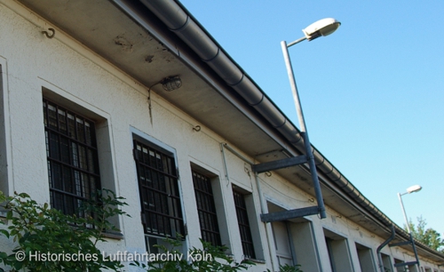 Bebauung des alten Flughafen Köln Butzweilerhof