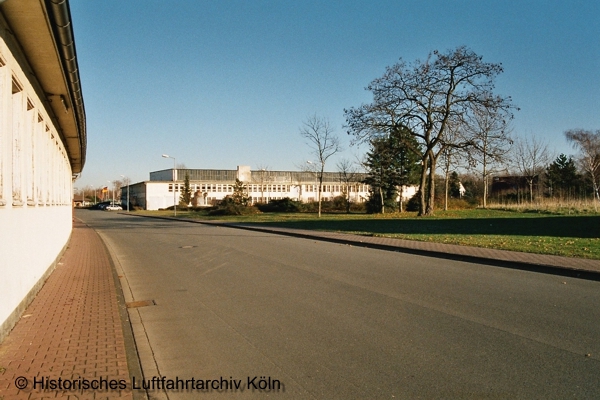 Halle 2 Rckseite Flughafen Kln Butzweilerhof