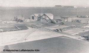 Anlegung des Rollfeld im Frhjahr 1936