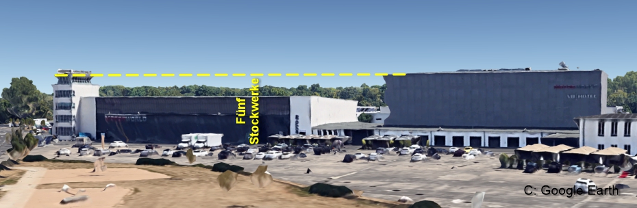 Butzweilerhof - fünfstöckiges Motel