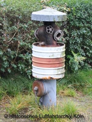 Hydrant der Feuerlöscheinrichtung Flughafen Köln Butzweilerhof