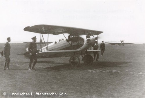 Raka K1 Ib  am 1. Internationalen Flugtag 1933 Flughafen Kln Butzweilerhof