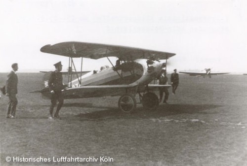 Raka K1 Ib am 1. Internationalen Flugtag 1933 Flughafen Köln Butzweilerhof