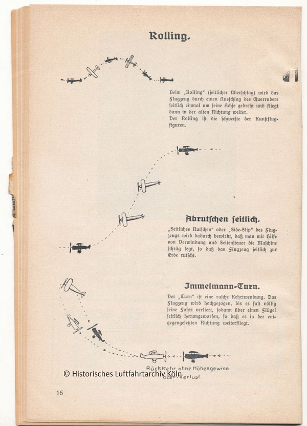 Programmheft des Volksflugtag 1934 in Kln auf dem Flughafen Butzweilerhof