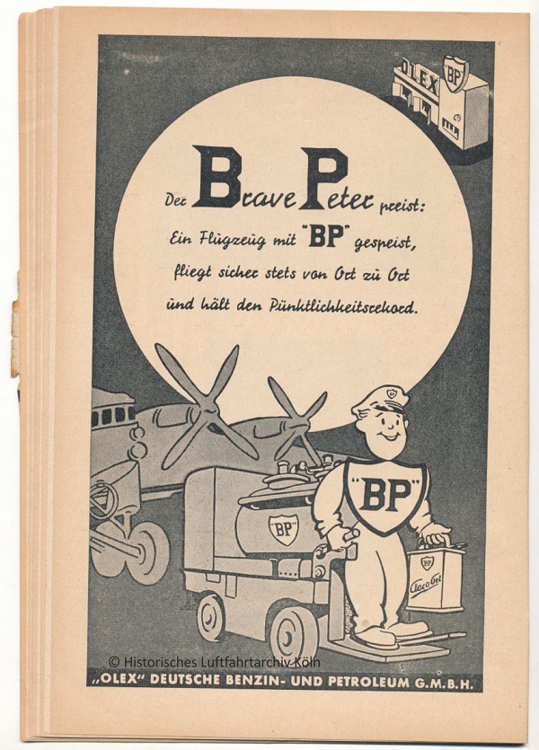 Programmheft des Volksflugtag 1934 in Kln auf dem Flughafen Butzweilerhof