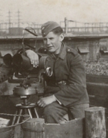 Herman-Josef Falkenstein, Luftwaffenhelfer am Butzweilerhof