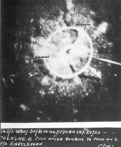 H2S-Radarscreen of Cologne Kln