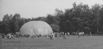 Ballonstart der Clouth VIII