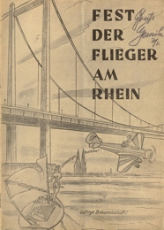 Deckblatt "Fest der Flieger" Kln