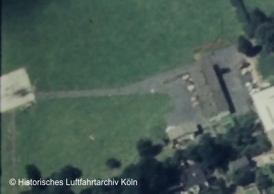 Luftbild des Hubschrauberflughafen Kln
