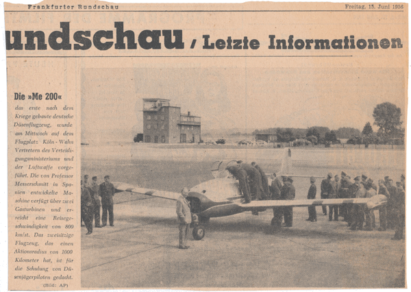 Messerschmidt Me 200 Köln-Wahn