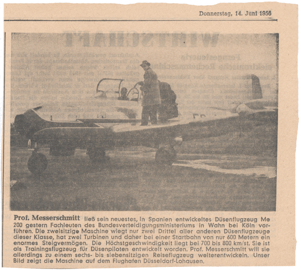 Messerschmidt Me 200 Köln-Wahn