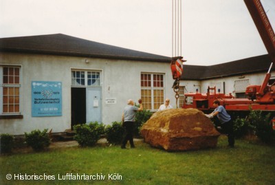 Bergung des Klner Luftschiffankers