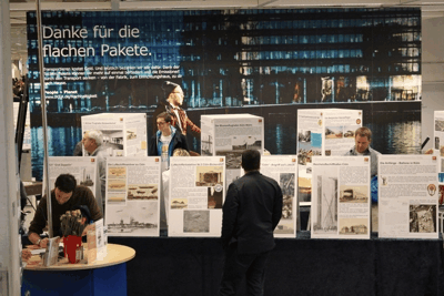 Ausstellung des Historischen Luftfahrtarchivs Köln bei Ikea am Butzweilerhof
