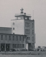 Drehfeuer auf dem Turm der Luftaufsicht Kln Butzweilerhof